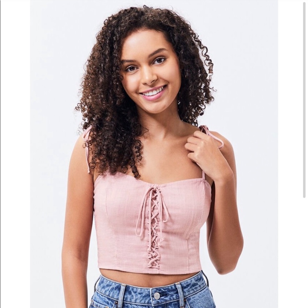 Rosy Pink Crop Top